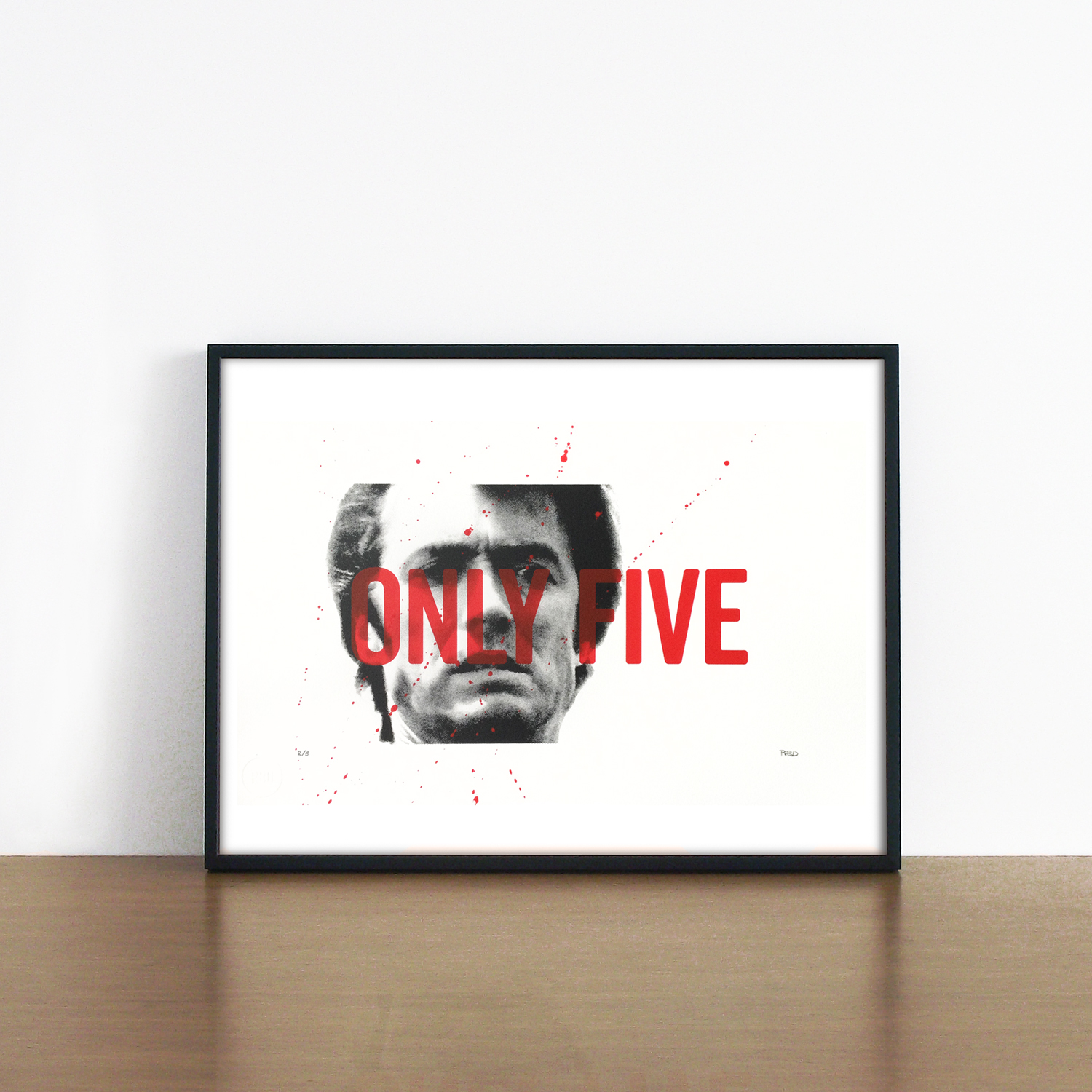 Screen print poster
