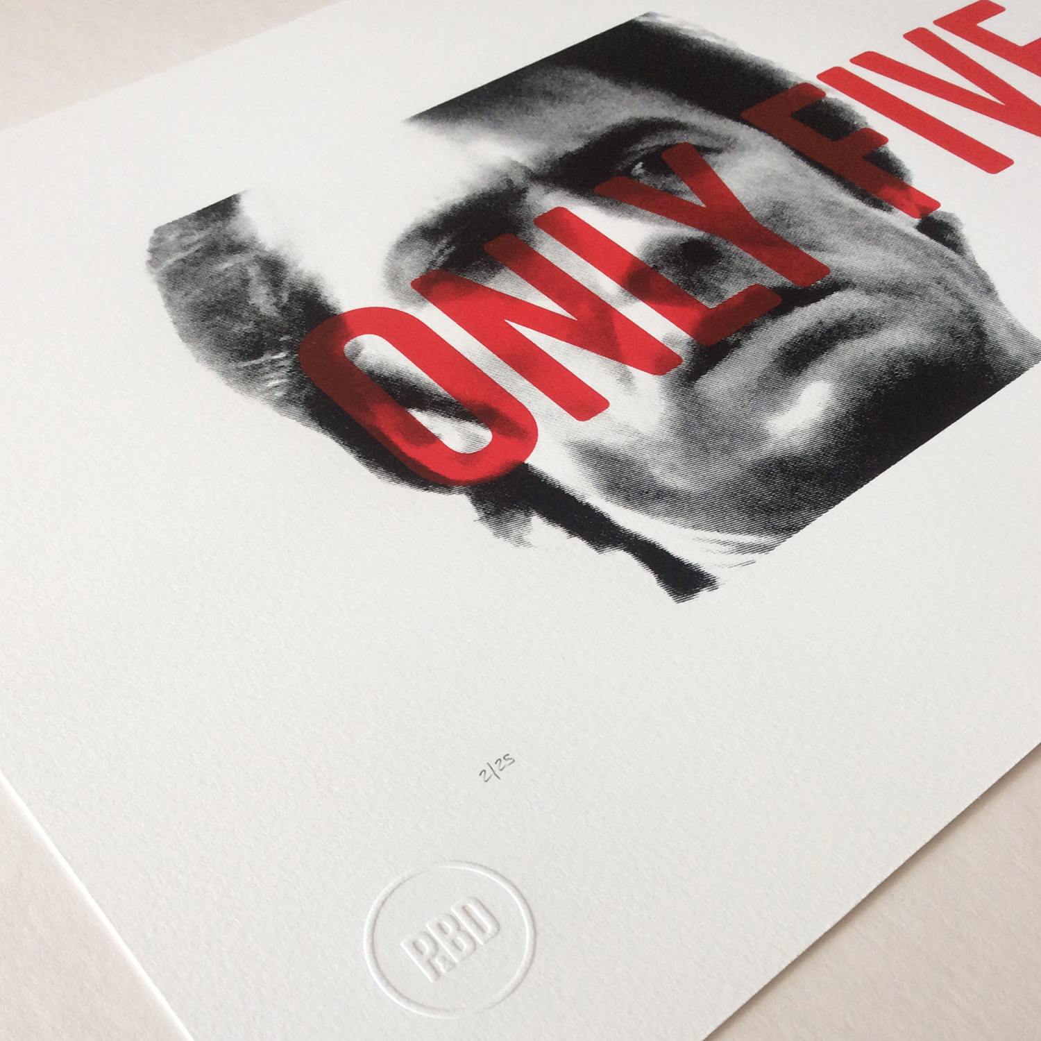 Screen print poster