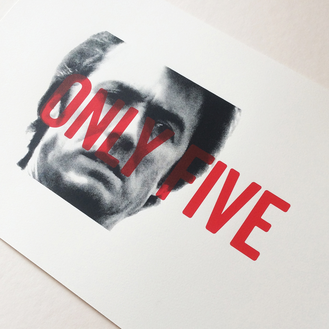 Screen print poster