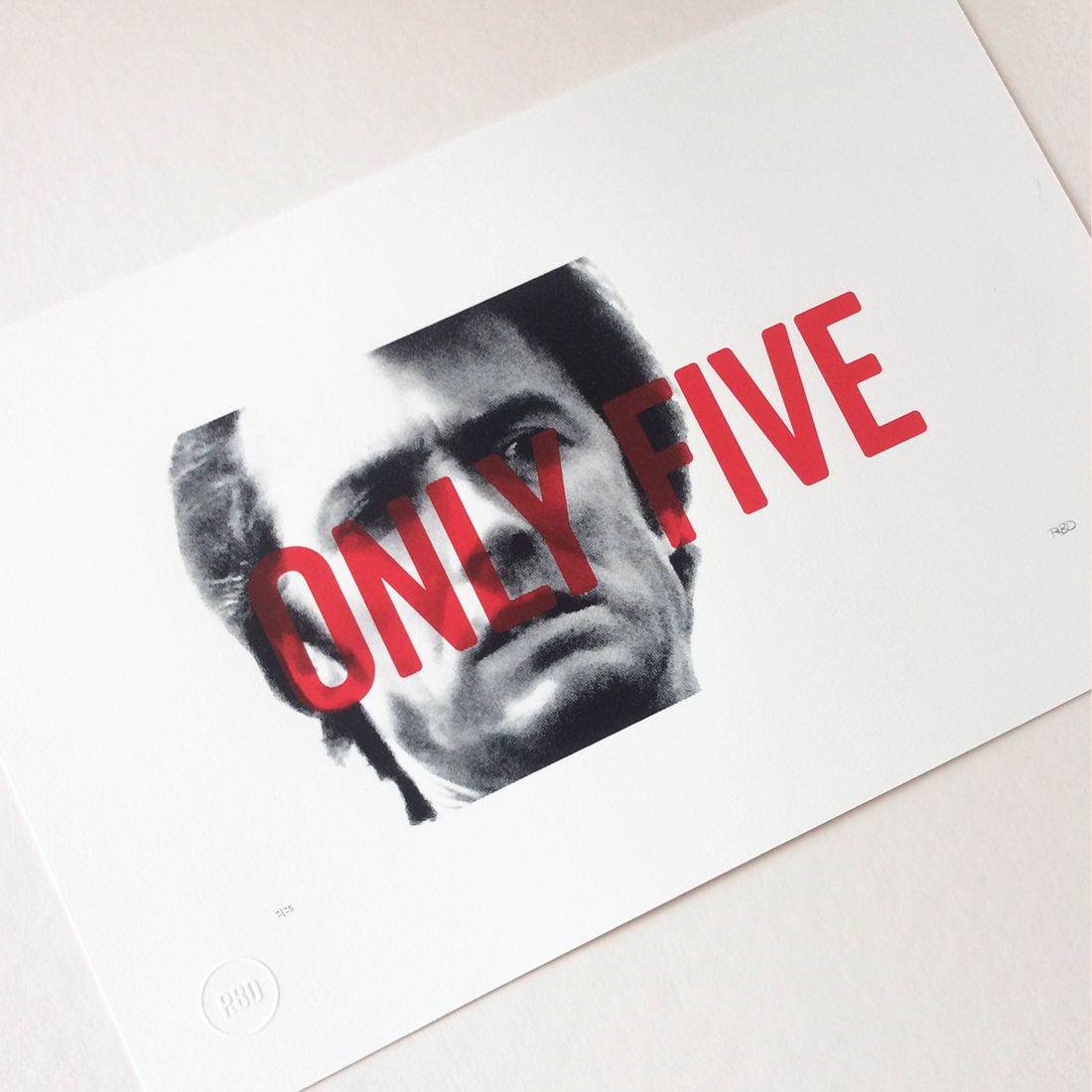 Screen print poster