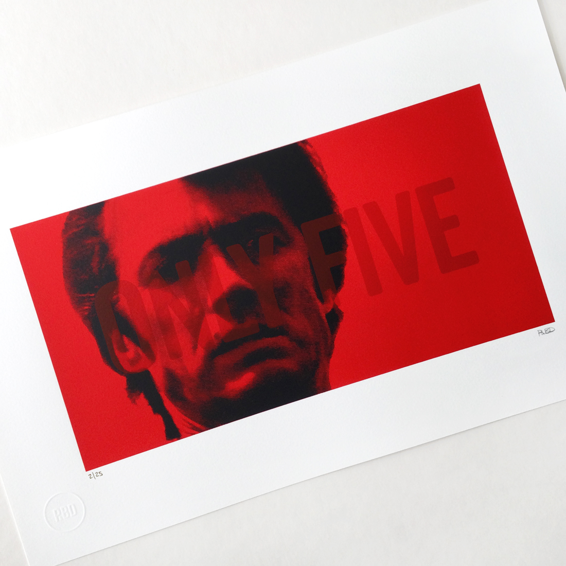 Screen print poster